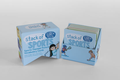 Bjorem® Stack of Sports: Sports Themed Picture Vocabulary Cards Bjorem® Stack of Sports: Sports Themed Picture Vocabulary Cards Best Speech Language Therapy Tools
