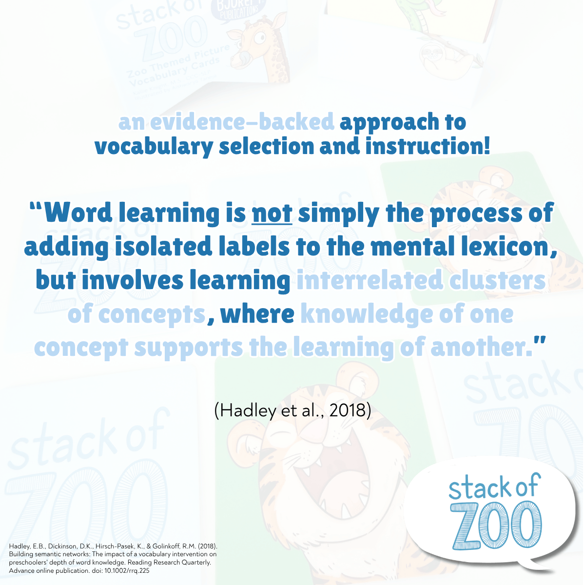 Bjorem® Stack of Zoo: Zoo Themed Picture Vocabulary Cards Bjorem® Stack of Zoo: Zoo Themed Picture Vocabulary Cards Best Speech Language Therapy Tools