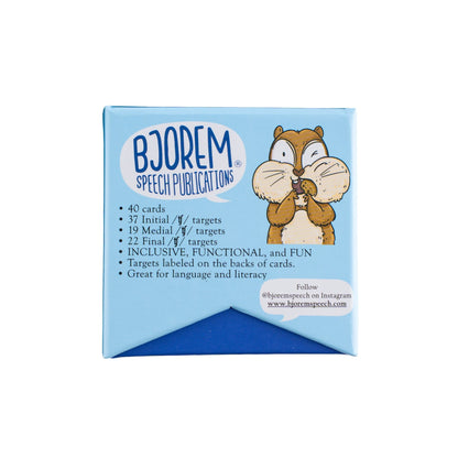 Box of CH, SH, and J Bundle Speech Sound Cards SH, CH, and J Bundle Speech Sound Cards Box Best Speech Language Therapy Tools