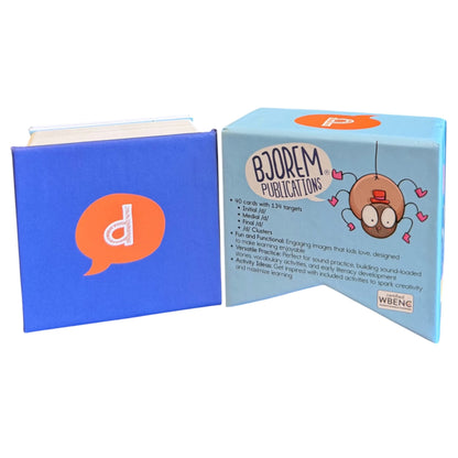Box of D Speech Sound Cards Box of D Speech Sound Cards for Language Learning Best Speech Language Therapy Tools