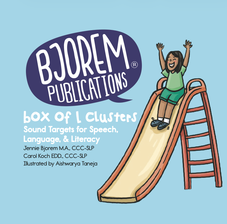 Box of L Clusters Bjorem Speech L Clusters Card Deck | L-Blend Articulation Cards Best Speech Language Therapy Tools