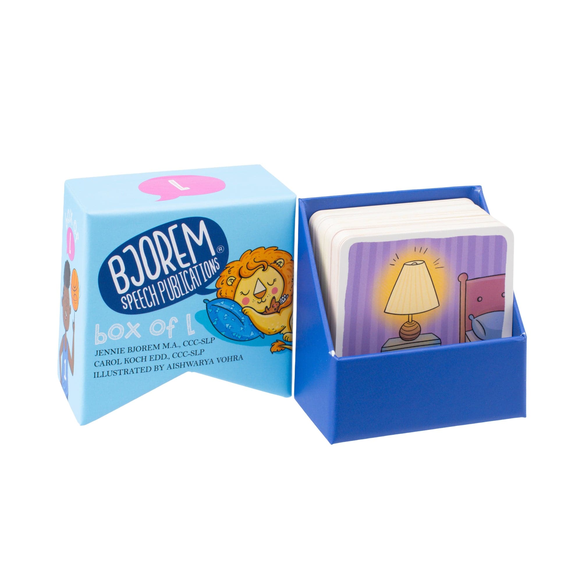 Box of L Speech Sound Cards for Vocabulary Building – Bjorem Speech®