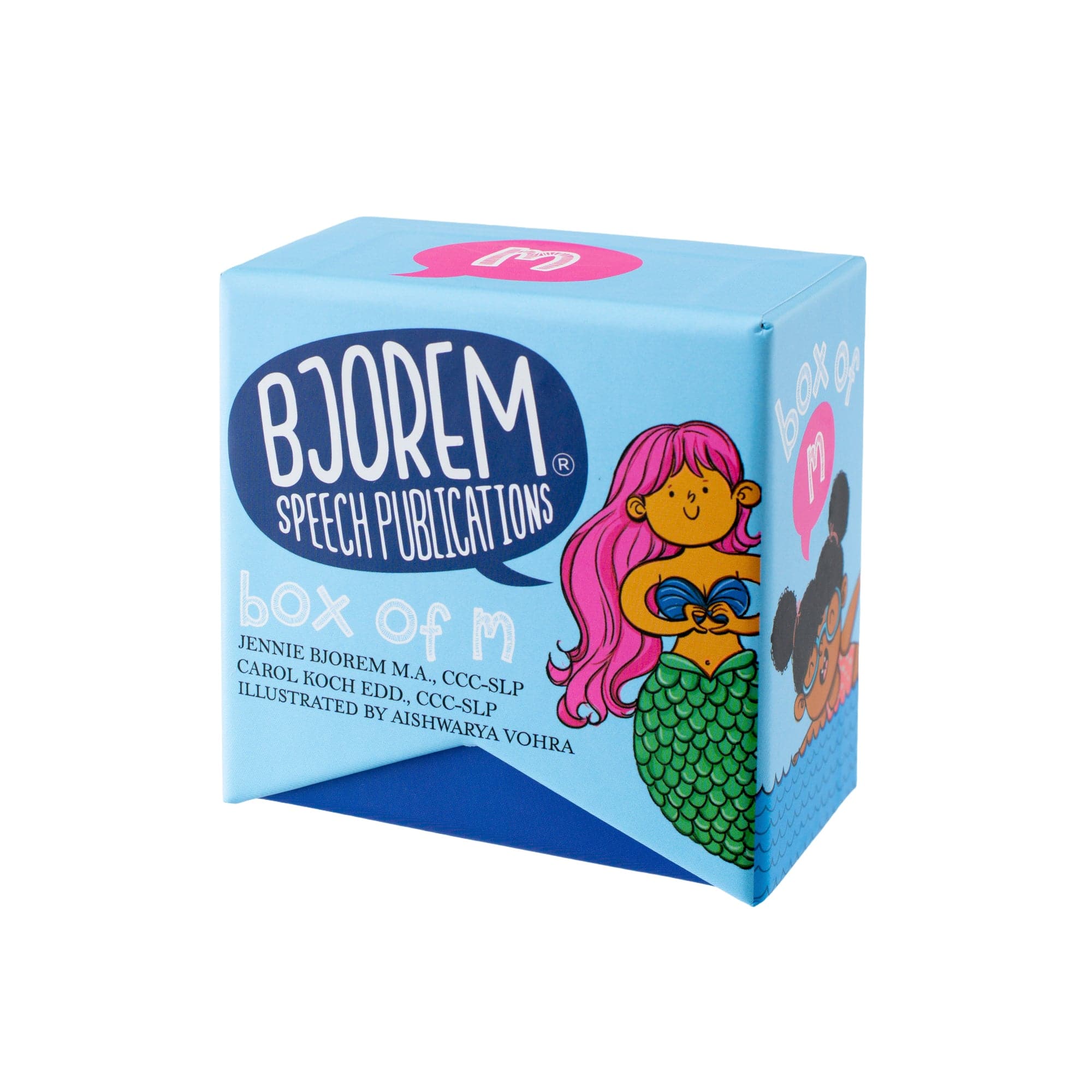 Box of M Speech Sound Cards Box of M Educational Speech Sound Cards for Language Skills Best Speech Language Therapy Tools