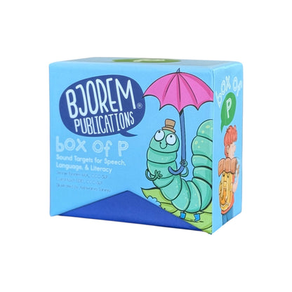 Box of P Speech Sound Cards Box of P Speech Sound Cards for Young Learners Best Speech Language Therapy Tools