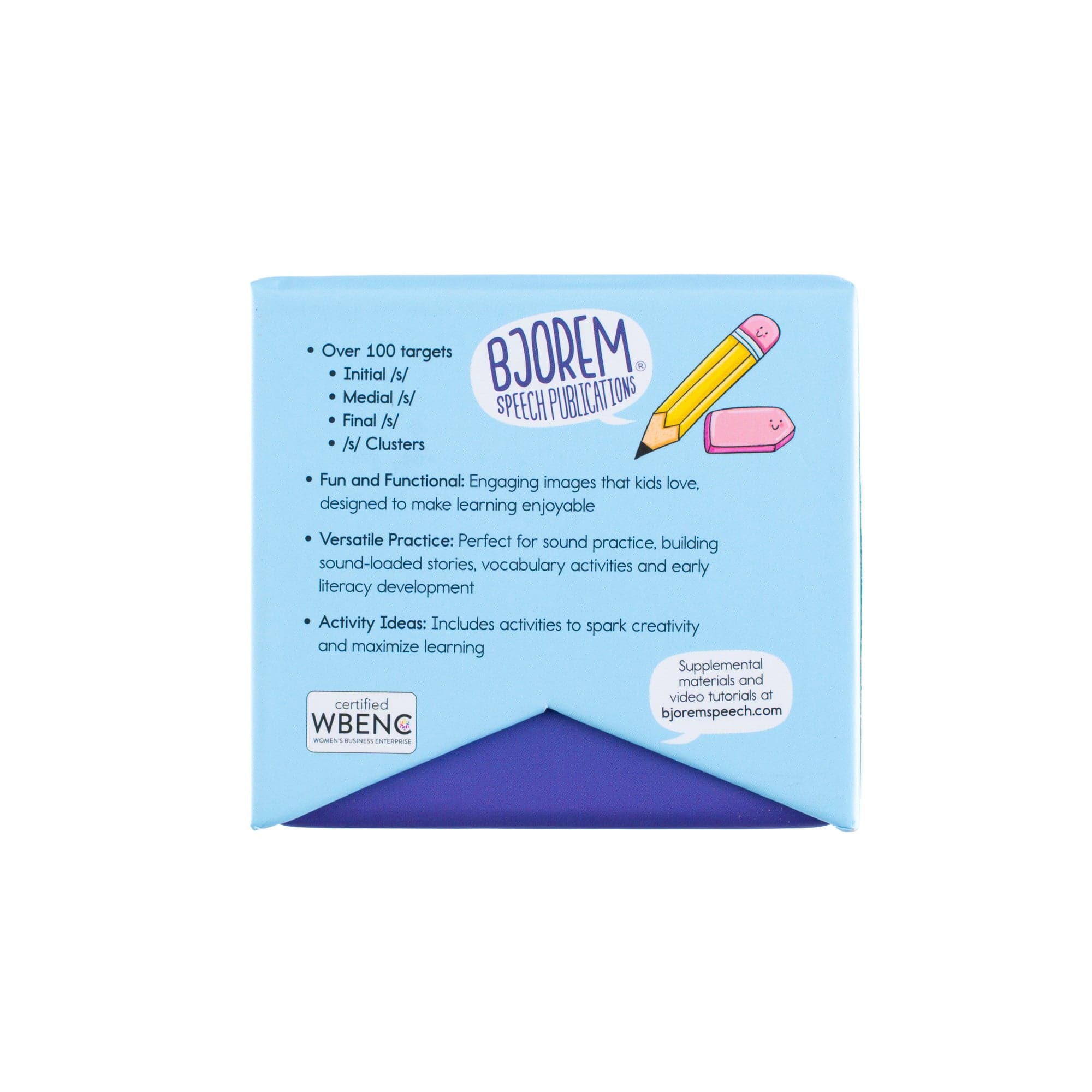 Bundle Box of S and Z Sound Cue Cards for Learning – Bjorem Speech®