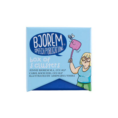 Box of S, R, L Clusters Bundle Sound Cue Cards Clusters Bundle Sound Cue Cards Box for Learning Best Speech Language Therapy Tools