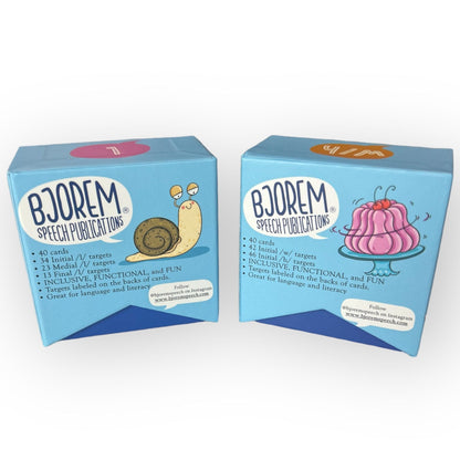 Box of W/H and L Bundle Sound Cue Cards Box of W/H & L Sound Cards - Articulation Therapy for W H & L Best Speech Language Therapy Tools