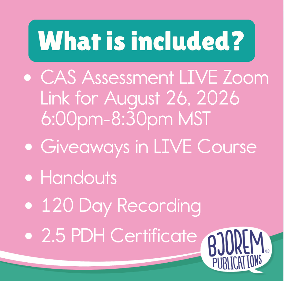 Childhood Apraxia of Speech (CAS) | LIVE Assessment {Course} Childhood Apraxia of Speech (CAS) |Assessment {Course}  Best Speech Language Therapy Tools