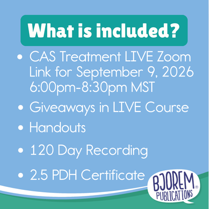 Childhood Apraxia of Speech (CAS) | LIVE Treatment {Course} Childhood Apraxia of Speech (CAS)Treatment Best Speech Language Therapy Tools