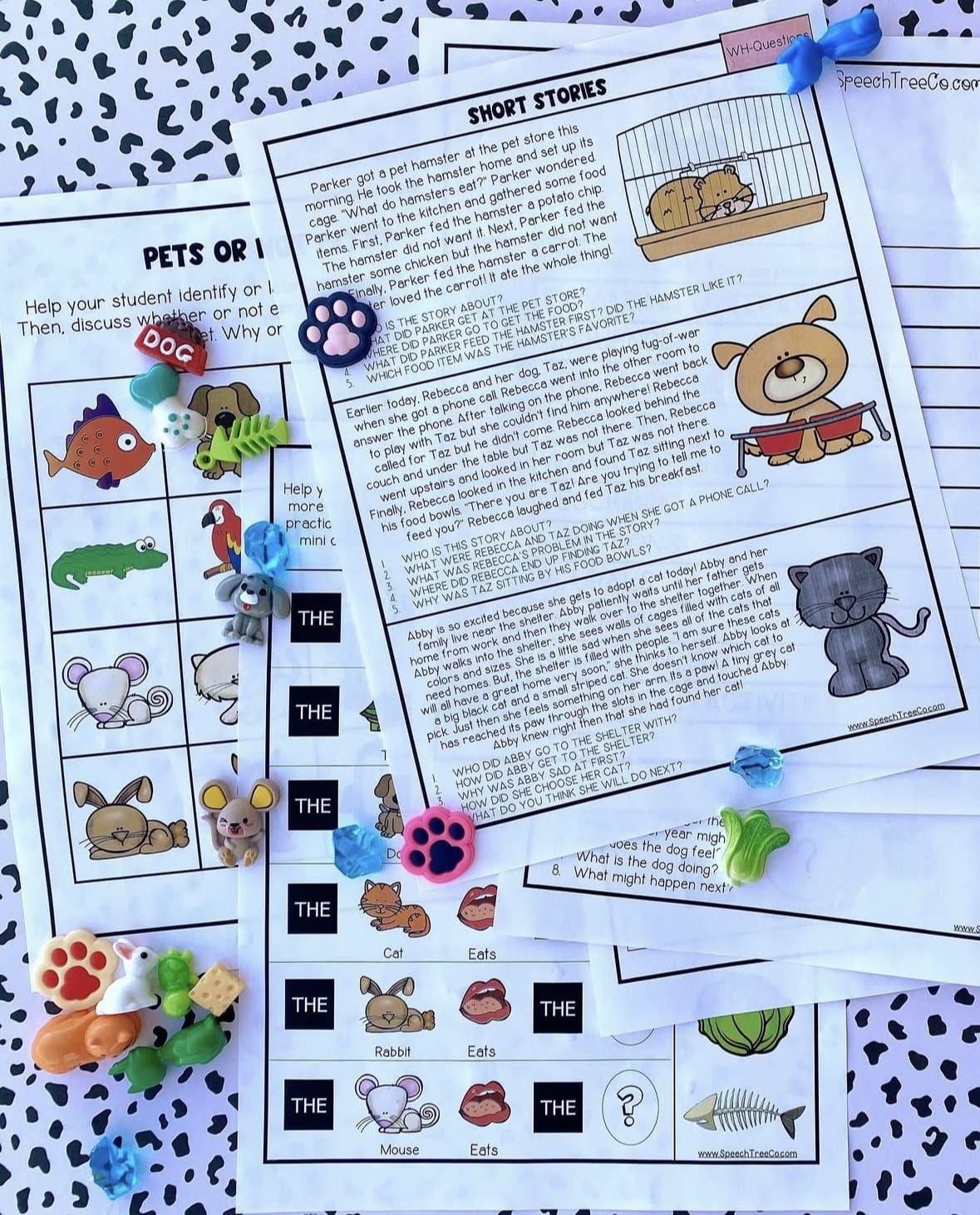 Comprehensive Pet Themed Language Unit 🐾 🐈 Comprehensive Pet Themed Language Unit 🐾 🐈 Best Speech Language Therapy Tools