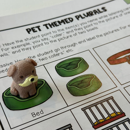 Comprehensive Pet Themed Language Unit 🐾 🐈 Comprehensive Pet Themed Language Unit 🐾 🐈 Best Speech Language Therapy Tools