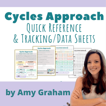 Cycles Approach Quick Reference & Tracking/Data Sheets - Download Tracking Cycles Approach Quick Reference Data Sheets Download Best Speech Language Therapy Tools