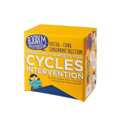 Cycles Intervention: Initial & Final Consonant Deletion Phonology Targets Initial Final Consonant Deletion Phonology Targets Best Speech Language Therapy Tools