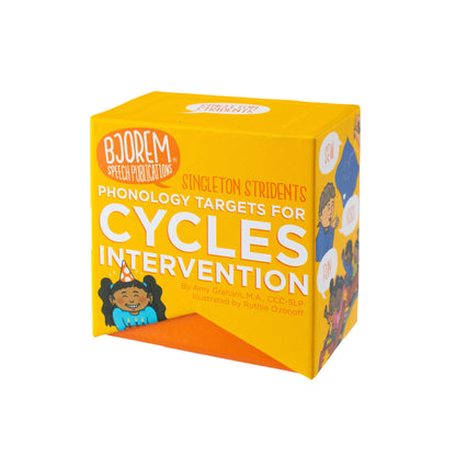 Cycles Intervention: Singleton Stridents Phonology Targets Phonological Cycles Intervention: Singleton Stridents Targets Best Speech Language Therapy Tools