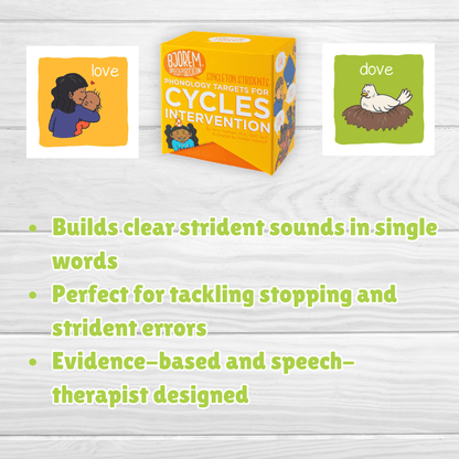 Cycles Intervention: Singleton Stridents Phonology Targets Phonological Cycles Intervention: Singleton Stridents Targets Best Speech Language Therapy Tools