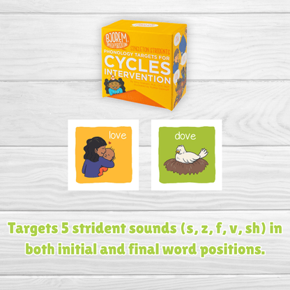 Cycles Intervention: Singleton Stridents Phonology Targets Phonological Cycles Intervention: Singleton Stridents Targets Best Speech Language Therapy Tools