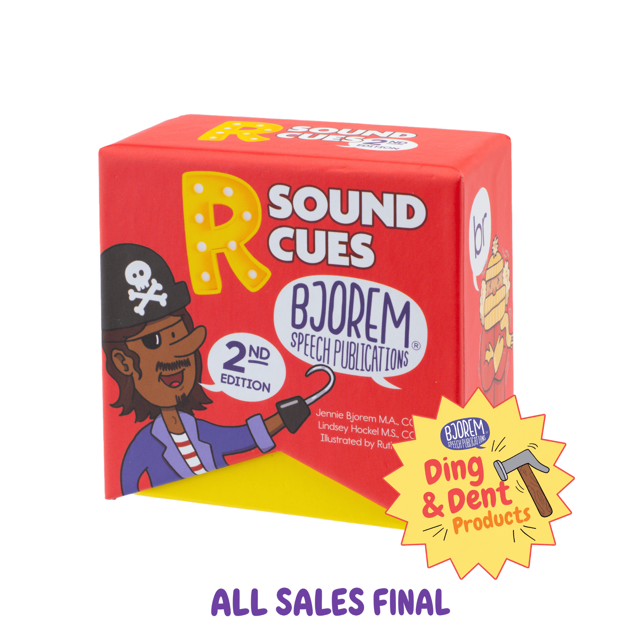 DING AND DENT: 2nd Edition R Sound Cues Effective R Sound Speech Therapy Tools  Best Speech Language Therapy Tools
