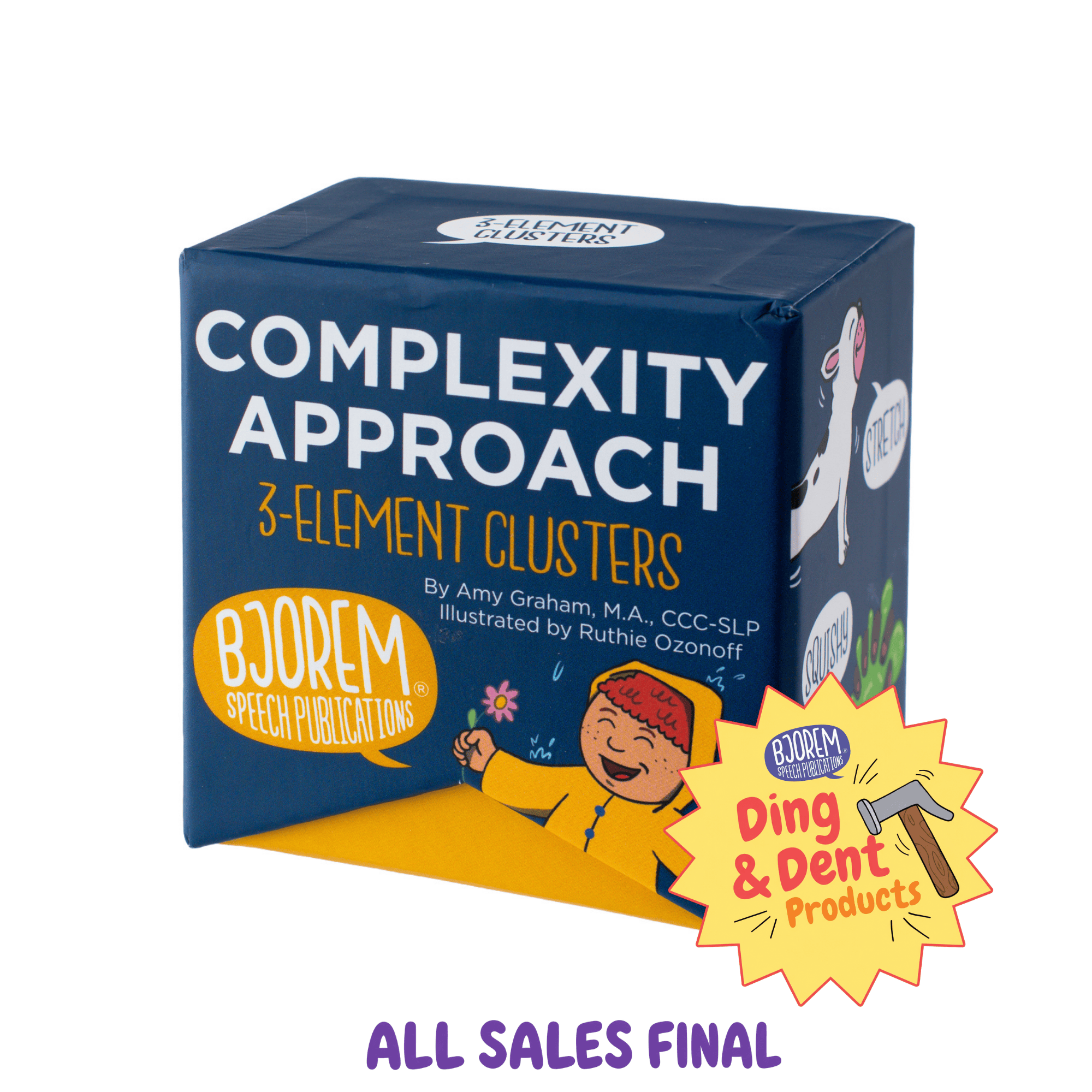 DING AND DENT: 3-Element Clusters for the Complexity Approach 3-Element Clusters Complexity Approach by Amy Graham - Enhance Speech Therapy Best Speech Language Therapy Tools