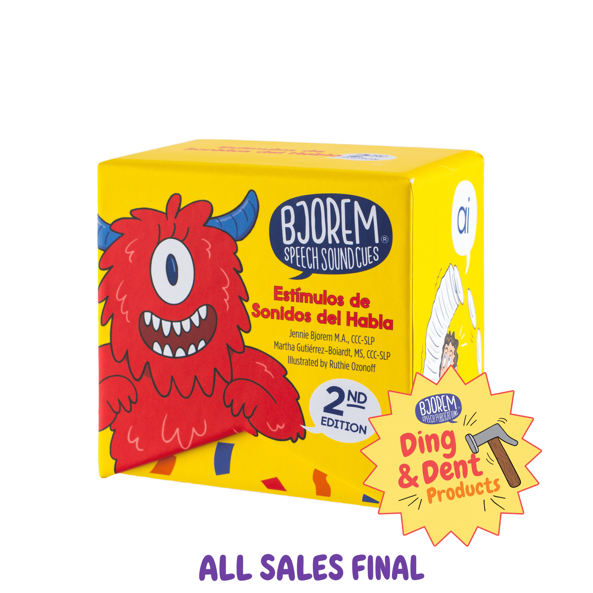 DING AND DENT: Bjorem Speech Estímulos de Sonidos del Habla - Spanish Speech Sound Cues Estímulos de Sonidos del Habla - Spanish Speech Sound Cu Best Speech Language Therapy Tools