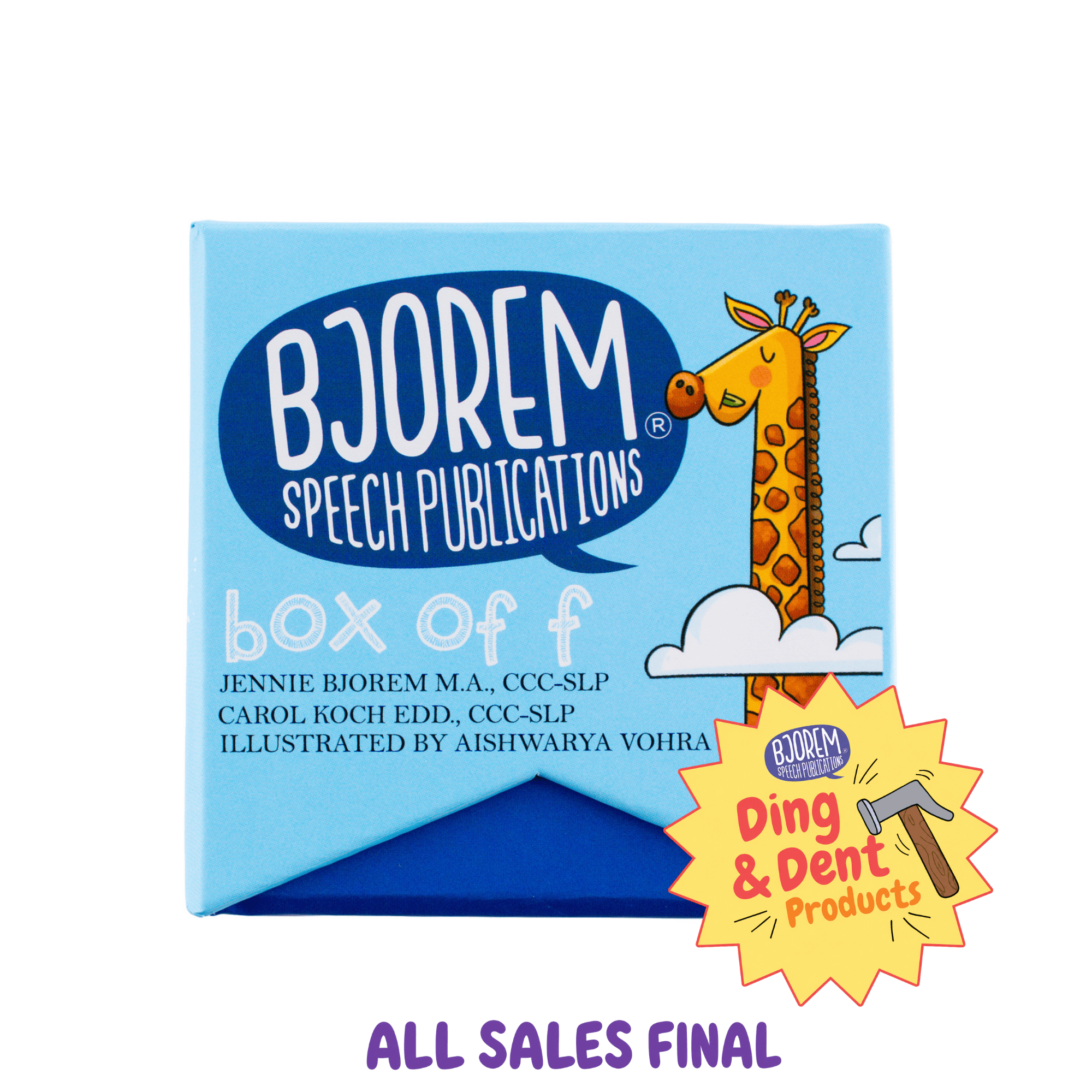 DING AND DENT: Box of F Speech Sound Cards Articulation F Words Speech Therapy | Bjorem Speech Best Speech Language Therapy Tools
