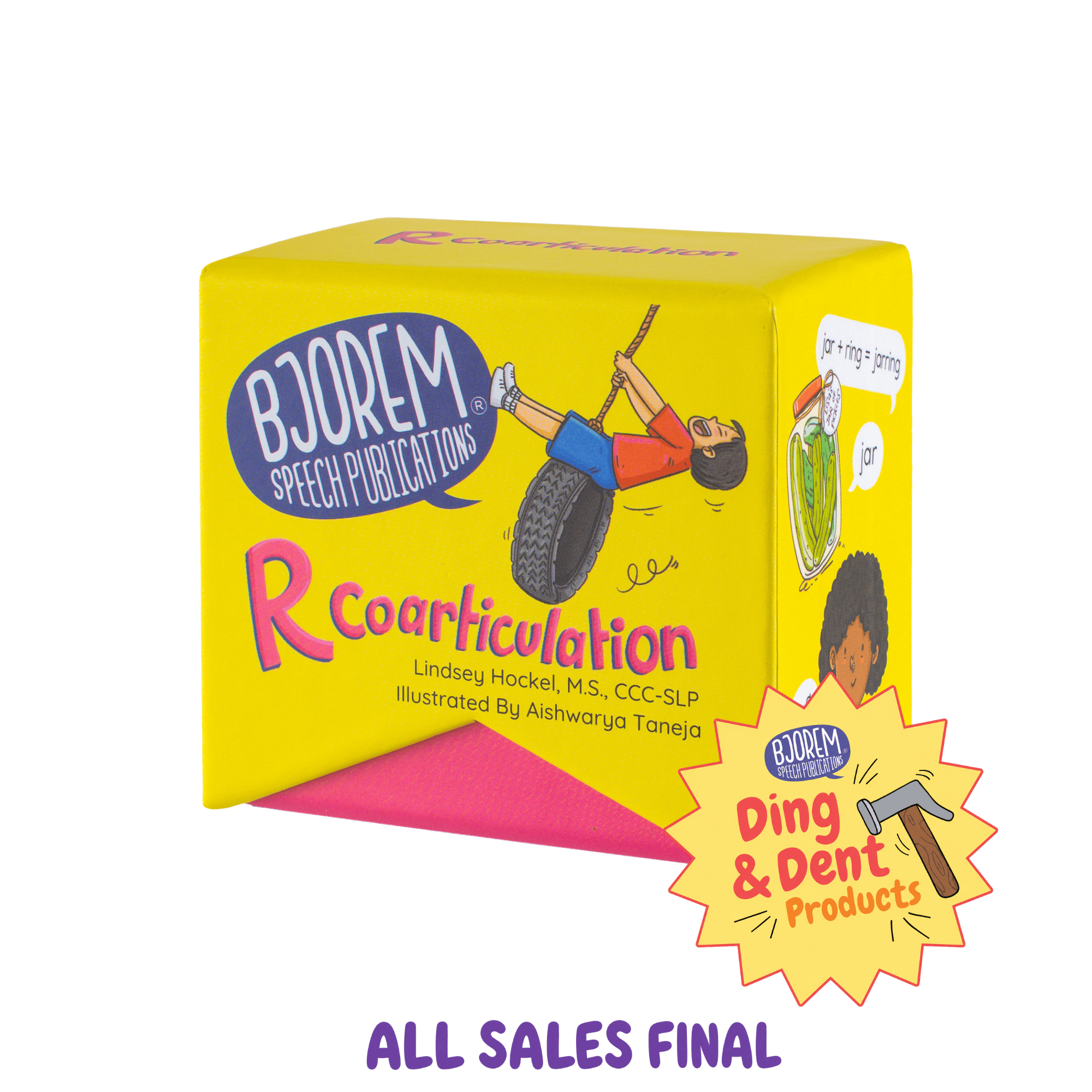 DING AND DENT: R Coarticulation Target the R sound with R Coarticulation & Vocalic R Articulation Cards Best Speech Language Therapy Tools