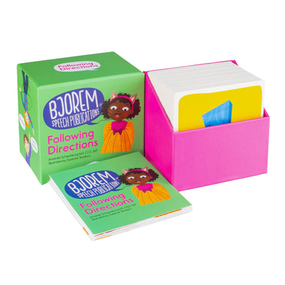 Following Directions Directions Visual Cues Deck for Following Directions Best Speech Language Therapy Tools