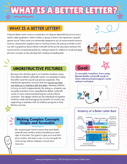 From Stuck to Speaking: Teaching Consonant Sounds Using the Bjorem Speech Sound Cues From Stuck to Speaking: Teaching Consonant Sounds Using the Bjorem Speech Sound Cues Best Speech Language Therapy Tools