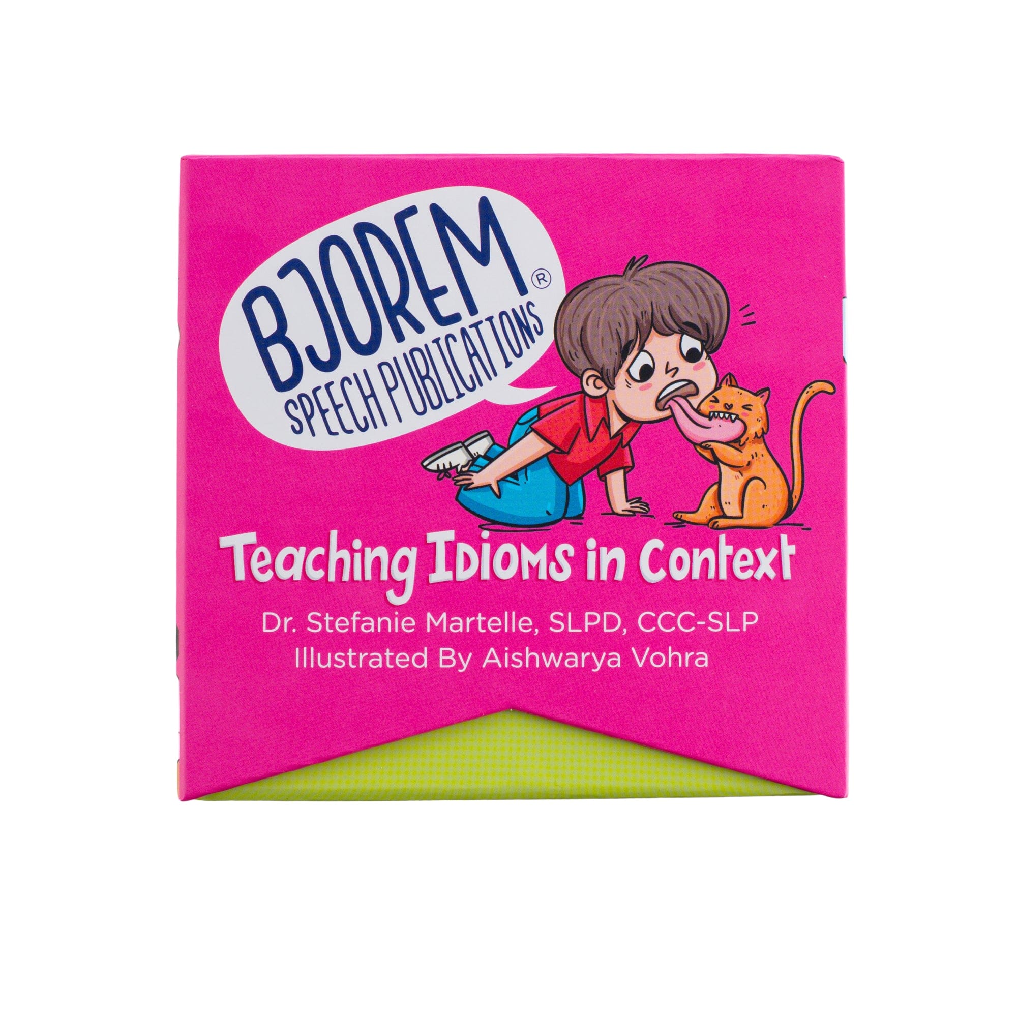 Idioms Context Expressions Deck for Teaching Comprehension Best Speech Language Therapy Tools