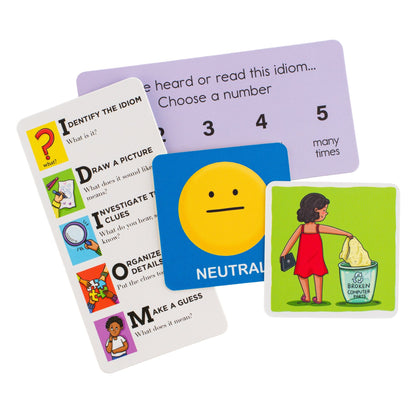 Idioms Context Expressions Deck for Teaching Comprehension Best Speech Language Therapy Tools