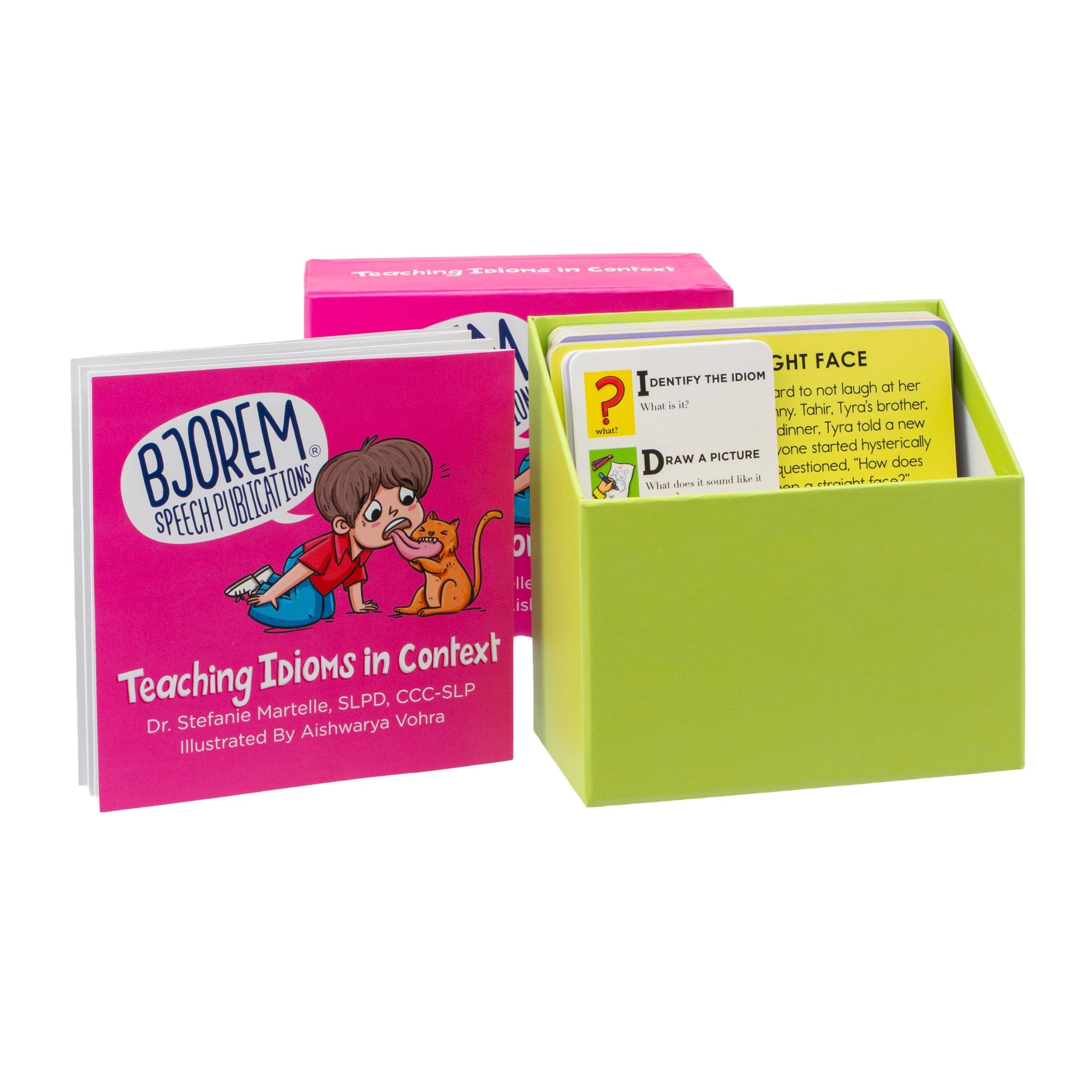 Idioms Context Expressions Deck for Teaching Comprehension Best Speech Language Therapy Tools