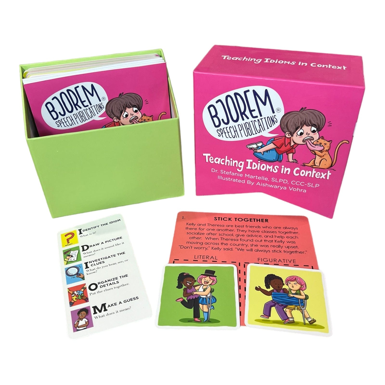 Context Expressions Deck for Teaching Comprehension – Bjorem Speech®