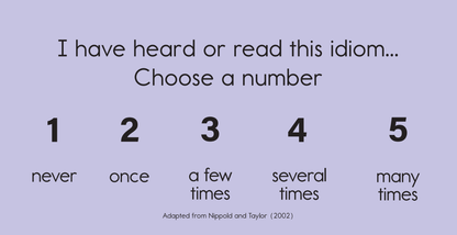 Idioms Context Expressions Deck for Teaching Comprehension Best Speech Language Therapy Tools