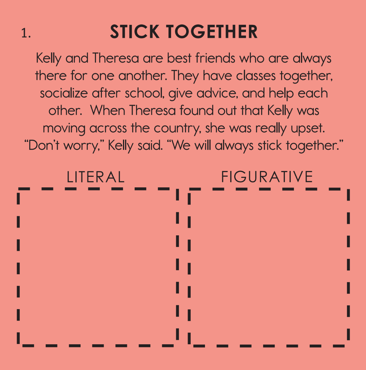 Idioms Context Expressions Deck for Teaching Comprehension Best Speech Language Therapy Tools