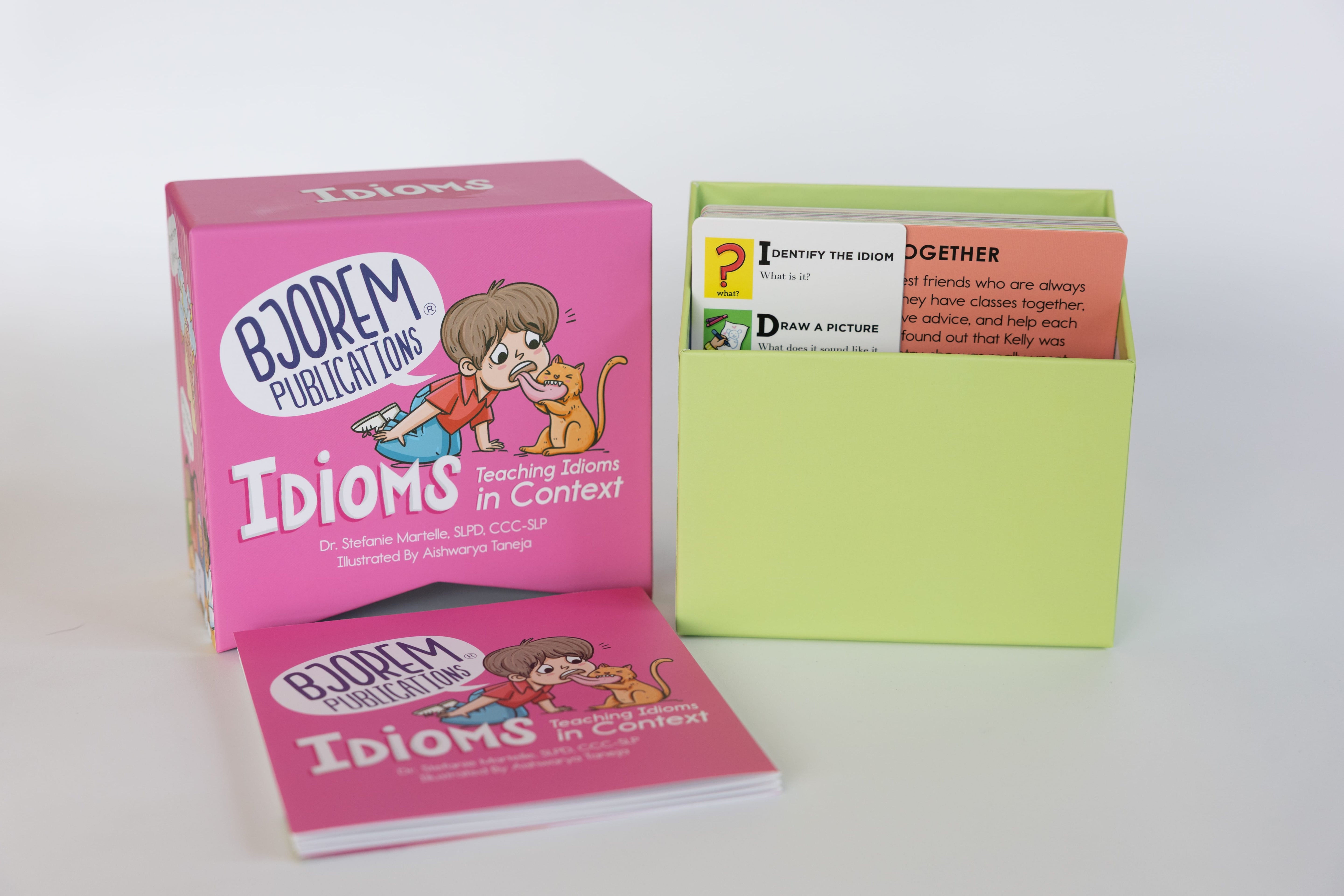 Idioms Context Expressions Deck for Teaching Comprehension Best Speech Language Therapy Tools