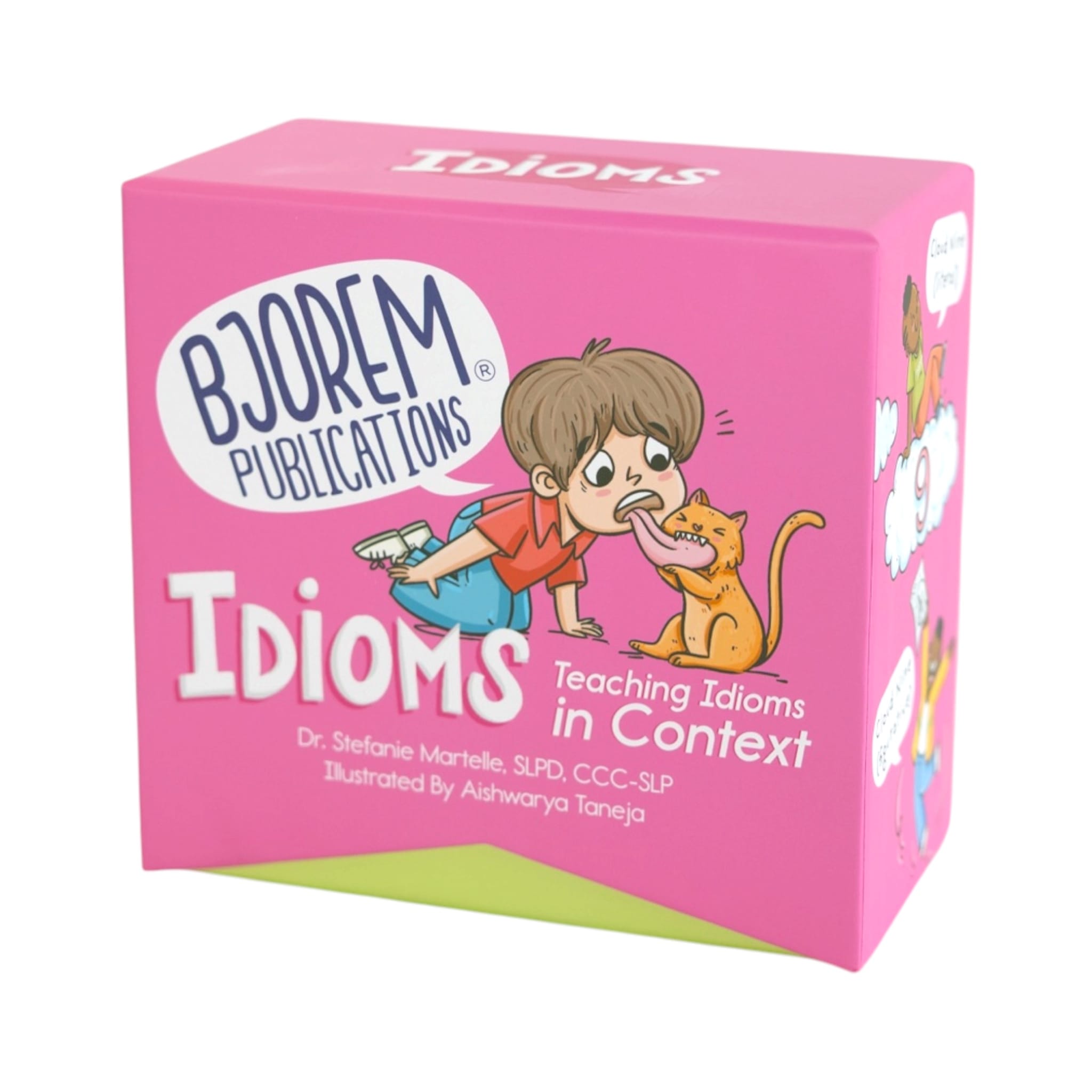 Idioms Context Expressions Deck for Teaching Comprehension Best Speech Language Therapy Tools