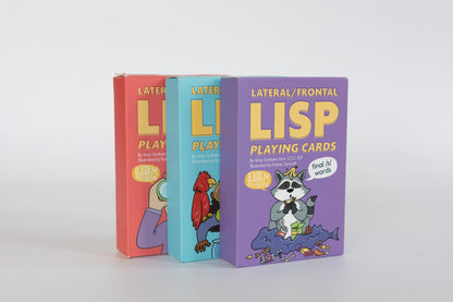 Lateral/Frontal Lisp Playing Cards — Final /s/ Words Lateral/Frontal Lisp Playing Cards — Final /s/ Words Best Speech Language Therapy Tools