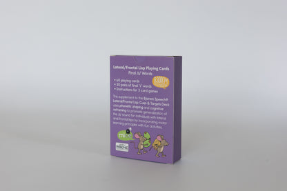 Lateral/Frontal Lisp Playing Cards — Final /s/ Words Lateral/Frontal Lisp Playing Cards — Final /s/ Words Best Speech Language Therapy Tools