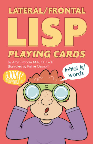 Lateral/Frontal Lisp Playing Cards - Initial /s/ Playing Cards Lateral/Frontal Lisp Playing Cards - Initial /s/ Playing Cards Best Speech Language Therapy Tools