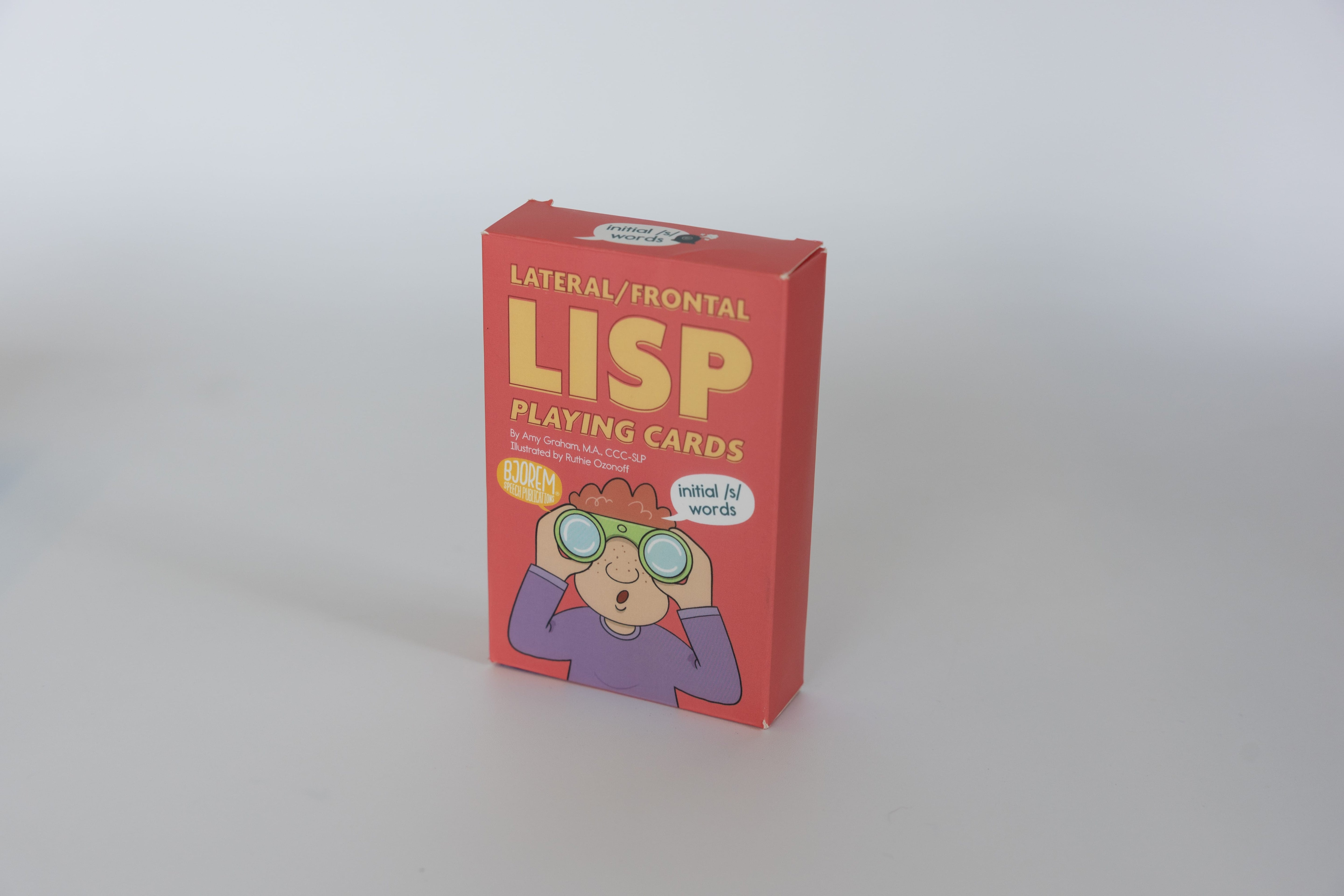 Lateral/Frontal Lisp Playing Cards - Initial /s/ Playing Cards Lateral/Frontal Lisp Playing Cards - Initial /s/ Playing Cards Best Speech Language Therapy Tools