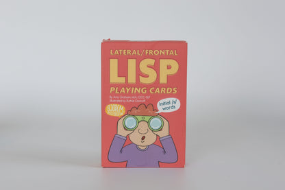 Lateral/Frontal Lisp Playing Cards - Initial /s/ Playing Cards Lateral/Frontal Lisp Playing Cards - Initial /s/ Playing Cards Best Speech Language Therapy Tools
