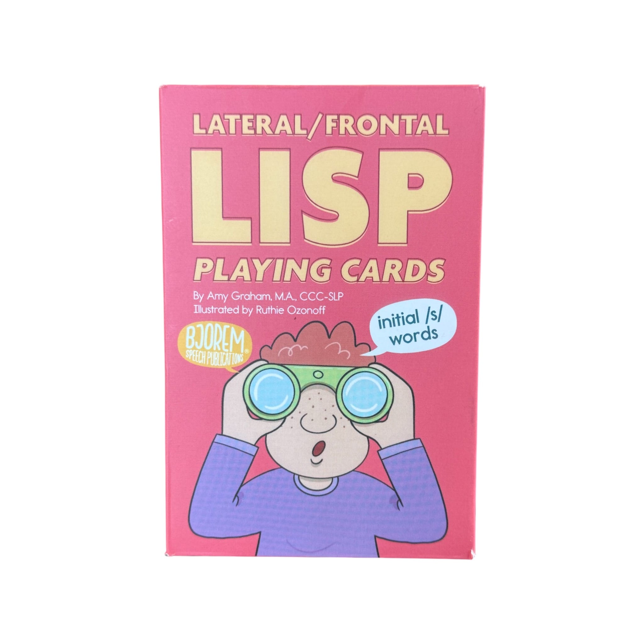 Lateral/Frontal Lisp Playing Cards - Initial /s/ Playing Cards Lateral/Frontal Lisp Playing Cards - Initial /s/ Playing Cards Best Speech Language Therapy Tools