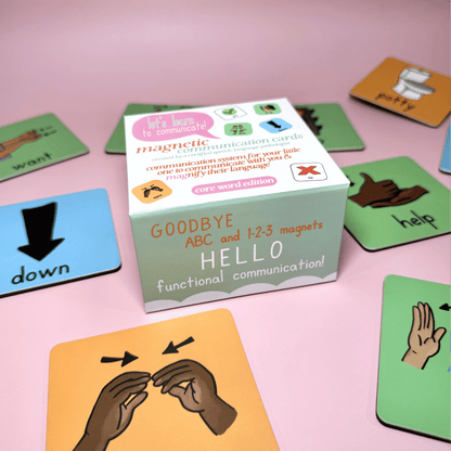 Magnetic Communication Cards 2.0 Magnetic Communication Cards 2.0 Best Speech Language Therapy Tools