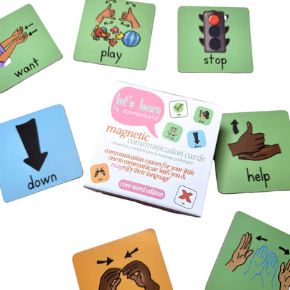 Magnetic Communication Cards 2.0 Magnetic Communication Cards 2.0 Best Speech Language Therapy Tools