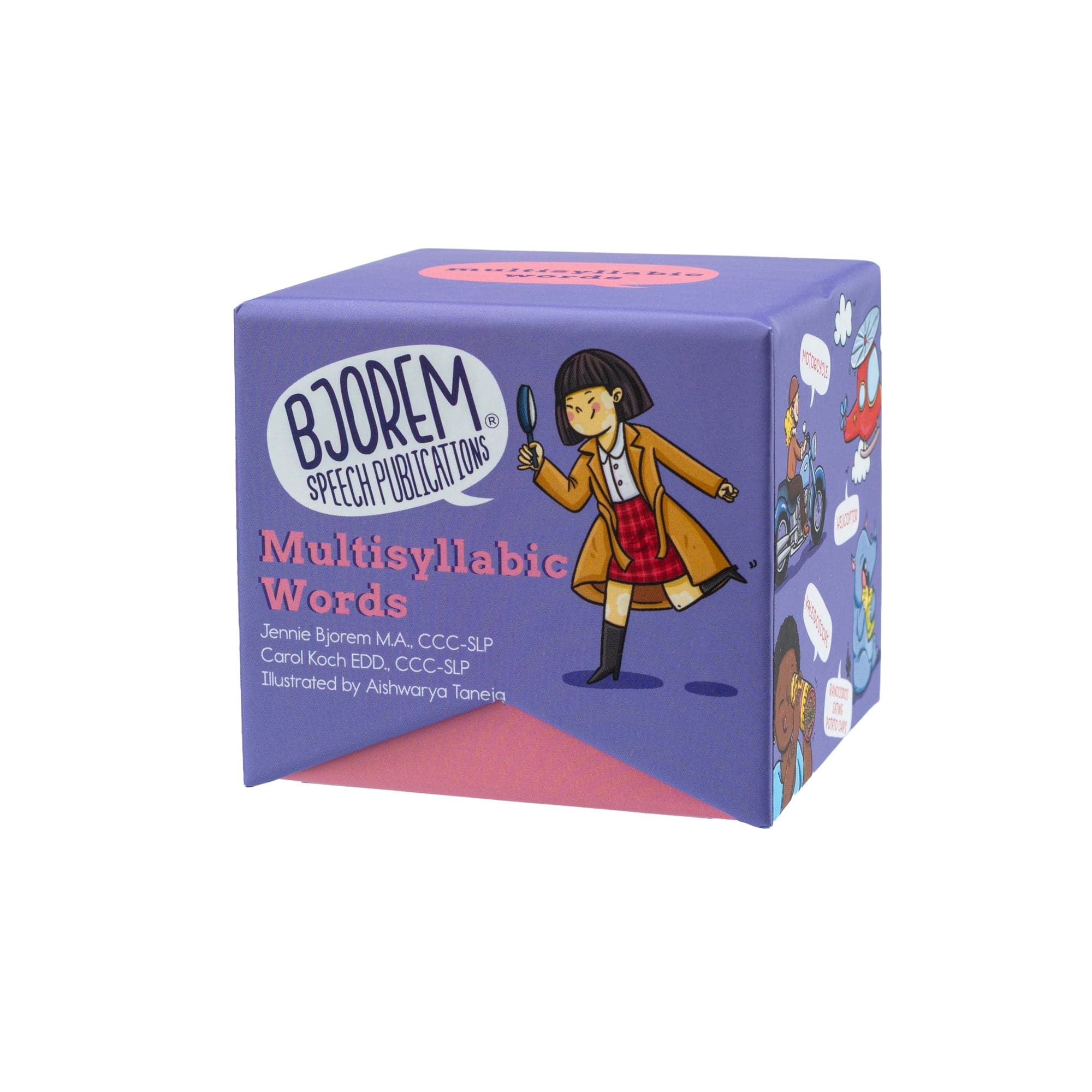 Multisyllabic Words Deck for Speech Therapy – Bjorem Speech®