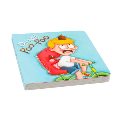 OH NO Poo-Poo Board Book Poo Poo Board Book: Fun Potty Training Journey Best Speech Language Therapy Tools