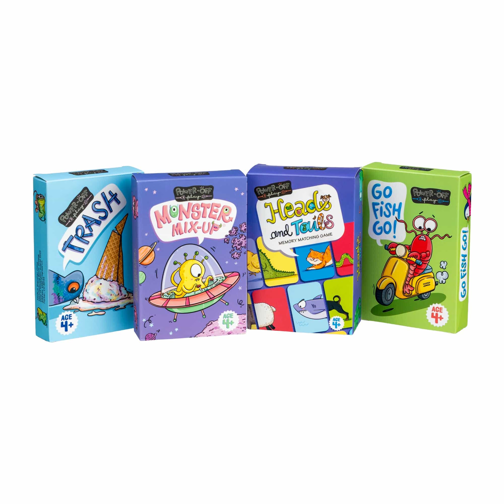 Power Off Play™ Card Game Bundle Power Off Play™ Card Game Bundle Best Speech Language Therapy Tools