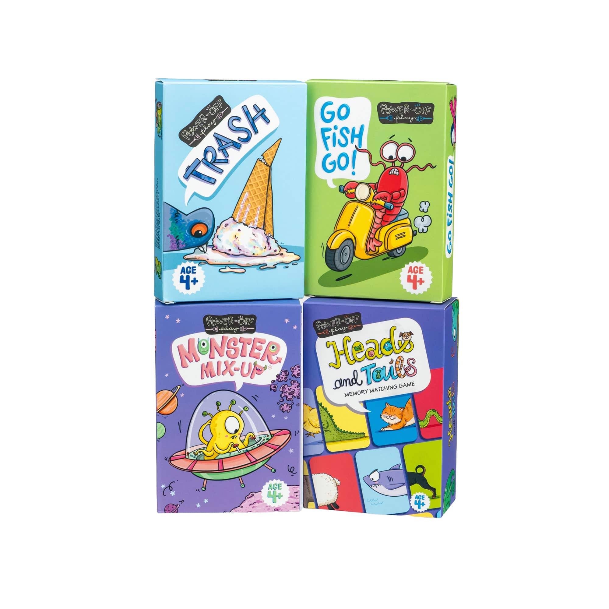 Power Off Play™ Card Game Bundle Power Off Play™ Card Game Bundle Best Speech Language Therapy Tools
