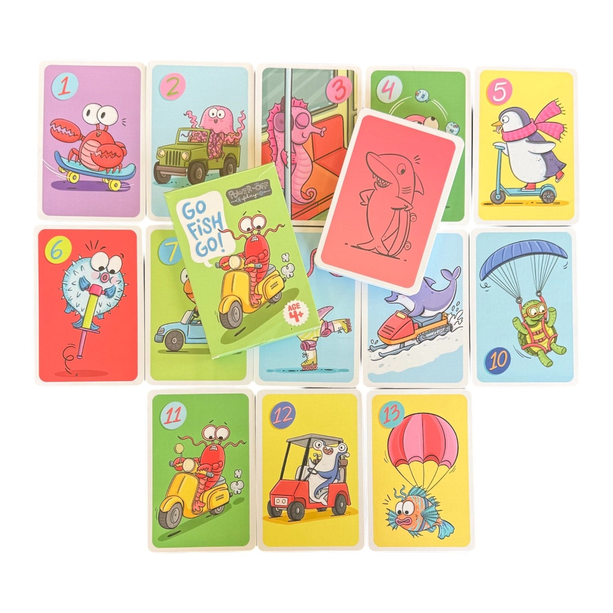 Power Off Play™ Go Fish Go! Power Off Play™ Go Fish Go! Best Speech Language Therapy Tools