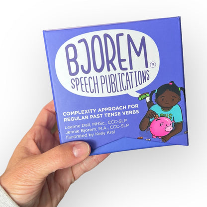 Regular Past Tense Verbs Bjorem Speech® Complexity Approach for Regular Past Tense Verbs Best Speech Language Therapy Tools