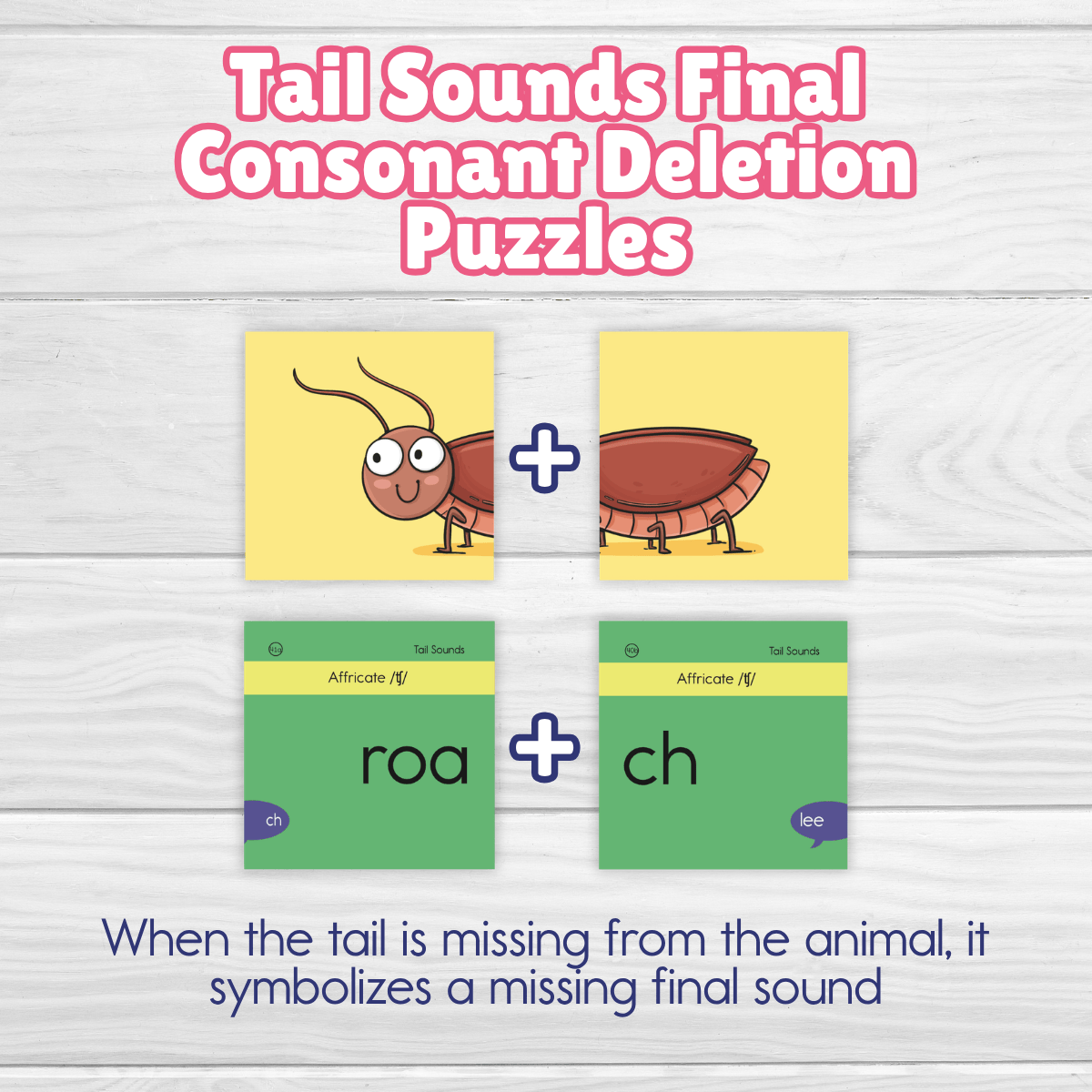Final Consonant Deletion Puzzles for Engaging Learning – Bjorem
